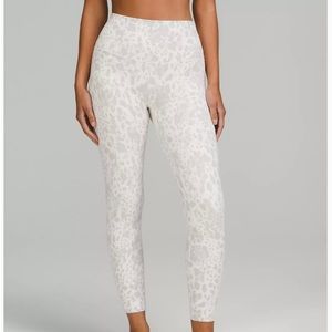NWOT Lululemon Align High-Rise Pant 25" Cheetah